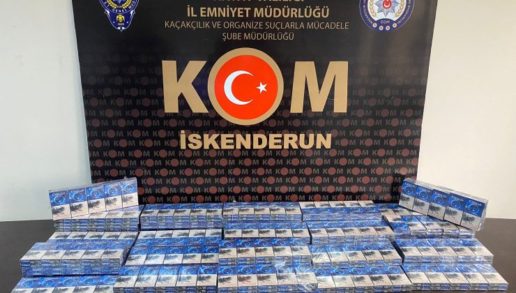 İskenderun’da Kaçakçılık Operasyonunda 540 Paket Sigara ve 110 Elektronik Sigara Ele Geçirildi