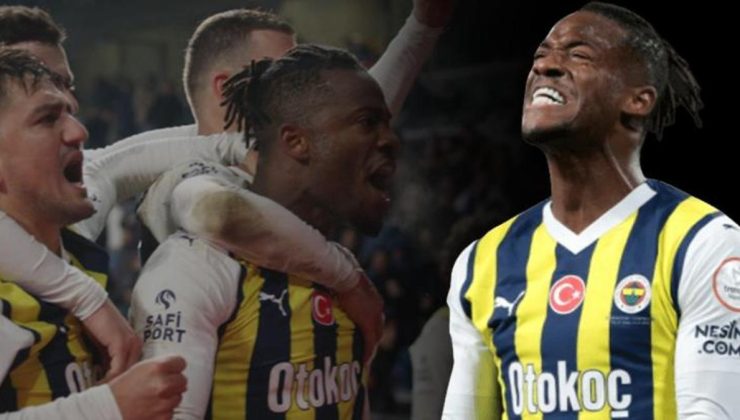 Fenerbahçe’den son nefeste galibiyet! Batshuayi’den hayat öpücüğü