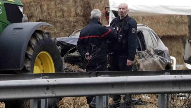 Fransa’da çiftçi protestosunda  1 ölü, 2 yaralı