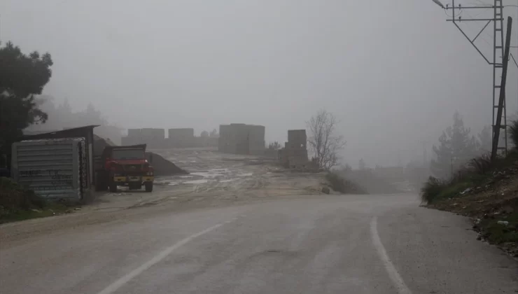 Hatay’da yoğun sis etkili oldu