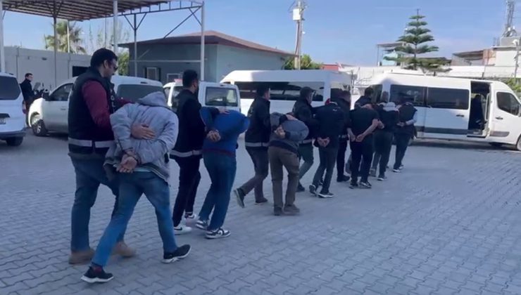 Aranan şüpheliler yakalandı, dördü tutuklandı