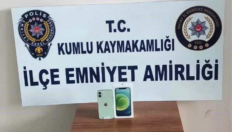 Hatay’da 32 Bin TL Değerindeki Cep Telefonu Çalındı