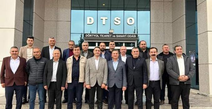 CHP DÖRTYOL BELEDİYE BAŞKAN ADAYI BAHADIR AMAÇ STK ZİYARETLERİNE DEVAM EDİYOR