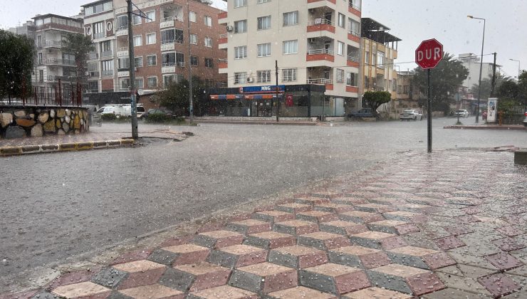 İskenderun beyaza büründü