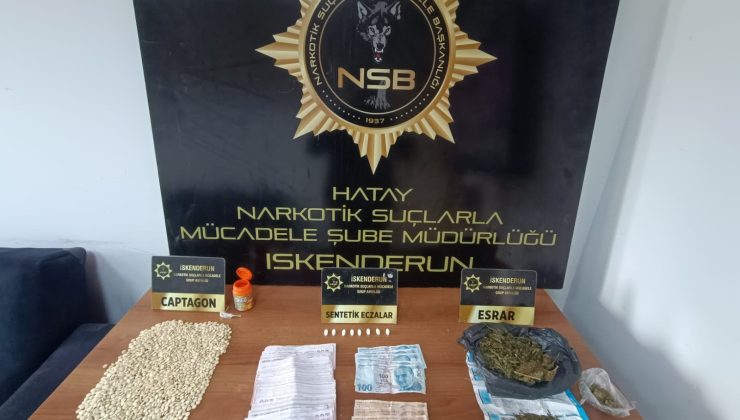 İskenderun polisinden arka arkaya operasyonlar