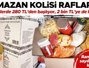 Marketlerde 280 TL’den başlıyor 2 bin TL’ye de koli var: Ramazan kolisi raflarda