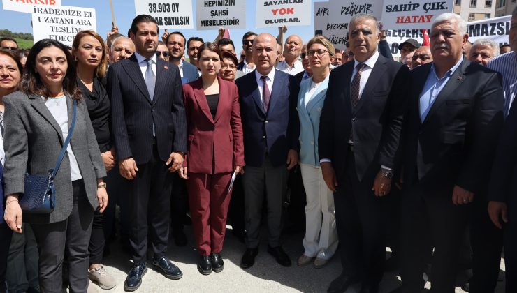 CHP, Hatay’da oyların tekrar sayılmasını istiyor