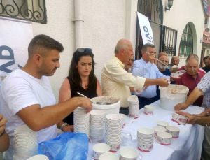 MÜSİAD HATAY ŞUBESİ’NDEN AŞURE İKRAMI