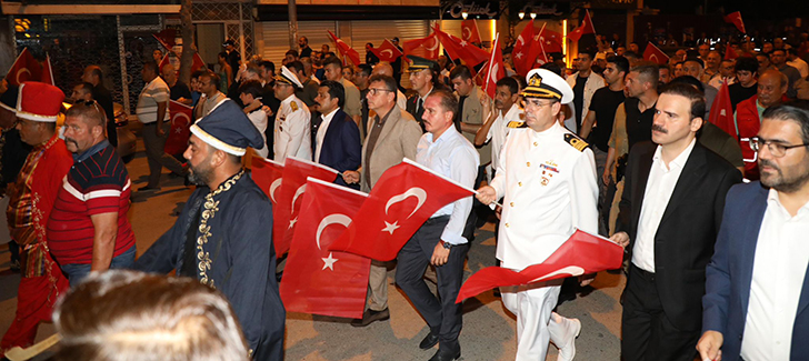 İskenderun’da 15 Temmuz anması