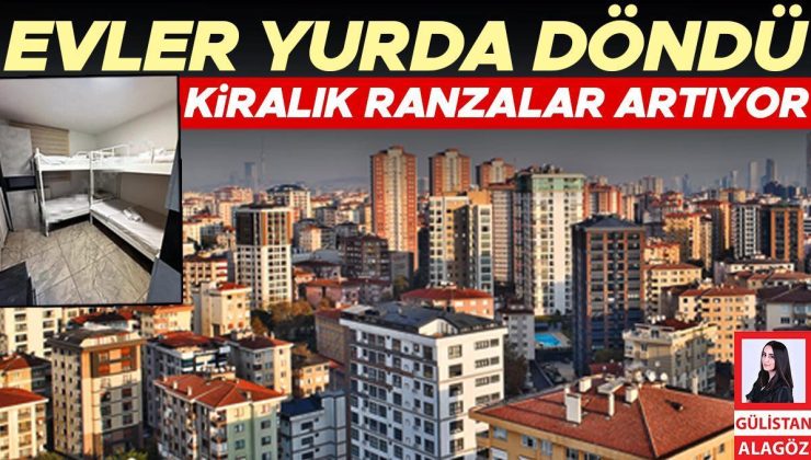 Evler yurda döndü