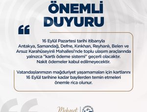 16 Eylül’de Nakit Ödeme Dönemi Sona Eriyor