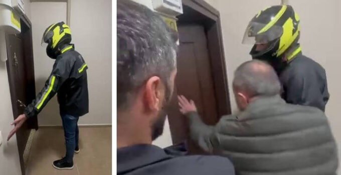 Kurye Kılığına Giren Polis Firariyi Kıskıvrak Yakaladı!