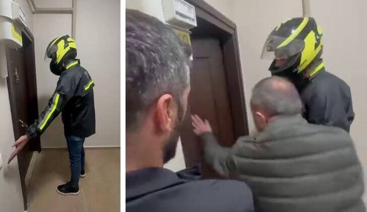 Kurye Kılığına Giren Polis Firariyi Kıskıvrak Yakaladı!