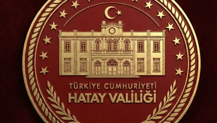 Hatay Valiliği Yeni logosu