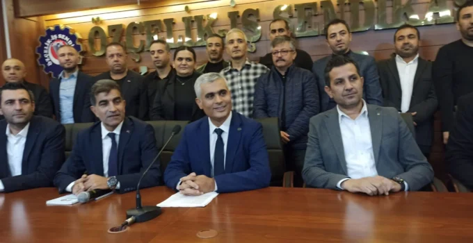 Özçelik-İş Sendikası İskenderun’da seçim heyecanı…