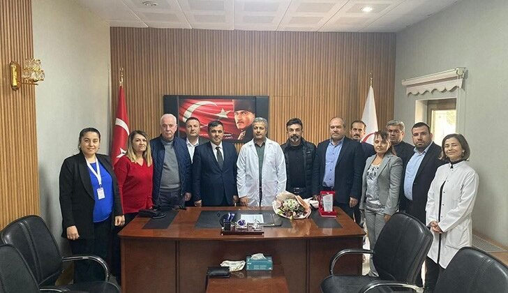 Adem Sarı Başhekimlik Koltuğuna Oturdu