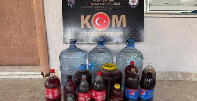 Polis Sahte Alkole Geçit Vermedi!